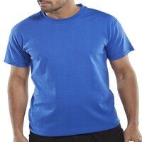 Click Heavy Weight Tee Shirt Royal Blue L