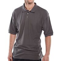 Click Polo Shirt Grey 4XL