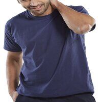Click Tee Shirt Navy Blue XXXL