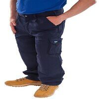Click Traders Newark Trousers Navy Blue 32