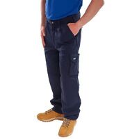 Click Traders Newark Trousers Navy Blue 42T