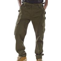 Combat Trousers Olive Green 30