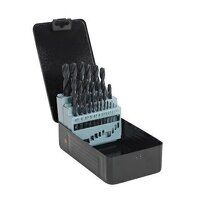 DBS25RF Sealey 25pc 1-13mm HSS Roll Forged Drill Bit Set