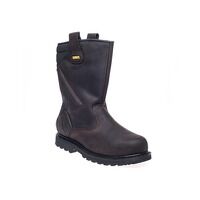 DEWALT Classic Rigger Safety Boots Brown UK 8...