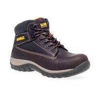 DEWALT Hammer Non Metallic Nubuck Boots Brown UK 6 EUR 39