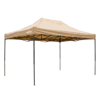 Sealey DG305 Dellonda 3x4.5m Pop-Up Gazebo Canopy with Water-Resistant Carry Bag, Stakes  Weight Bags - Beige