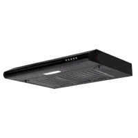 Sealey DH107 Baridi Visor Cooker Hood Extractor Fan 60cm - Black