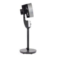 Sealey DH142 Baridi 10 Pedestal Fan with Manual Control 230V - Grey