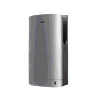 Sealey DH150 Baridi Hand Dryer with HEPA Filter  Auto-Sensor 1750W/230V - Silver