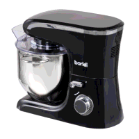 Sealey DH174 Baridi 1800W Stand Mixer with Accessories 8L - Black