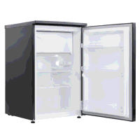 Sealey DH249 Baridi 55cm Freestanding Undercounter Fridge with Ice Box 107L - Black
