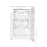 Sealey DH250 Baridi 55cm Undercounter Freezer with Adjustable Thermostat 85L - White
