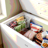 Sealey DH258 Baridi Freestanding Chest Freezer 254L Capacity - White