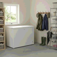 Sealey DH258 Baridi Freestanding Chest Freezer 254L Capacity - White