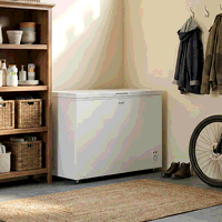 Sealey DH260 Baridi Freestanding Chest Freezer 299L Capacity - White