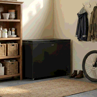 Sealey DH261 Baridi Freestanding Chest Freezer 299L Capacity - Black