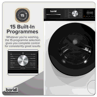 Sealey DH263 8/5kg Washer Dryer, Front Loading, 1400rpm Energy Rating A  White