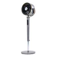 Sealey DH264 Baridi 12 Pedestal Fan with Remote Control, Back Light  12hr Timer - Grey