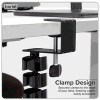 Sealey DH274 Dellonda Flexible Cable Management System, Clamp-On 1.3m