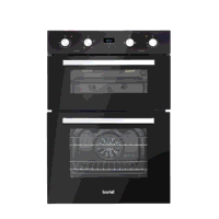 Sealey DH278 Baridi 72cm Built-Under Double Oven, 74L Capacity, Energy Rating A - Black