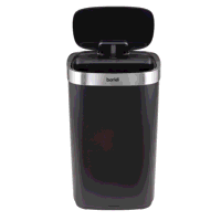 Sealey DH283 Sensor Bin 80L - Black/Stainless Steel