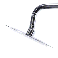 Sealey DH314 Thermostatic Shower Mixer Set, 20cm Round Head, Adjustable Rail - Chrome