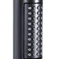 Sealey DH319 Concealed Thermostatic Shower Set, 20cm Round Head  Hand Shower - Black