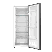 Sealey DH323 Baridi Freestanding Larder Fridge 241L  Black