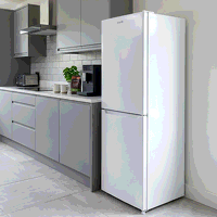 Sealey DH328 Baridi 60/40 Smart Frost Fridge Freezer 254L Capacity  White