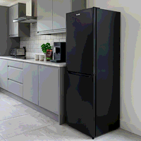 Sealey DH329 Baridi 60/40 Smart Frost Fridge Freezer 254L Capacity  Black