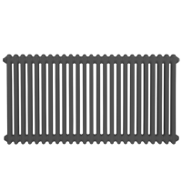 Sealey DH360 Baridi Horizontal Traditional 2 Column Radiator 600 x 1147mm  Anthracite