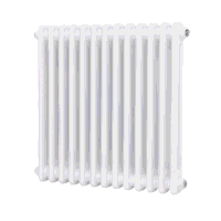 Sealey DH367 Baridi Horizontal Traditional 2 Column Radiator 600 x 607mm  White