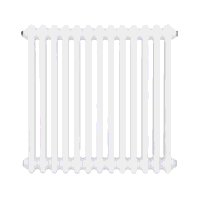 Sealey DH367 Baridi Horizontal Traditional 2 Column Radiator 600 x 607mm  White