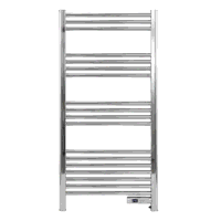 Sealey DH372 Baridi Electric Heated Towel Rail 1085 x 535mm with LED Display  Silver