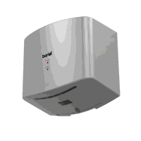 Sealey DH379 Baridi High Speed Hand Dryer with Auto-Sensor 1400-1650W - Silver