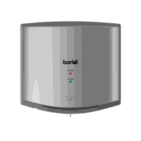 Sealey DH379 Baridi High Speed Hand Dryer with Auto-Sensor 1400-1650W - Silver