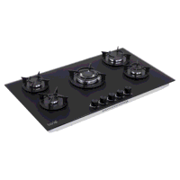 Sealey DH385 Baridi 90cm Gas Hob Matt Black 5...