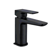 Sealey DH393 Baridi Basin Mixer Tap with Clicker Waste - Matt Black