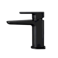 Sealey DH393 Baridi Basin Mixer Tap with Clicker Waste - Matt Black