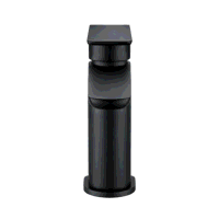 Sealey DH393 Baridi Basin Mixer Tap with Clicker Waste - Matt Black