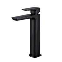 Sealey DH395 Baridi High Basin Mixer Tap with Clicker Waste - Matt Black