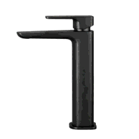 Sealey DH395 Baridi High Basin Mixer Tap with Clicker Waste - Matt Black