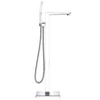 Sealey DH400 Baridi Freestanding Bath Mixer Tap with Shower - Chrome