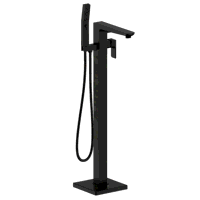 Sealey DH401 Baridi Freestanding Bath Mixer Tap with Shower - Matt Black