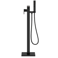Sealey DH401 Baridi Freestanding Bath Mixer Tap with Shower - Matt Black