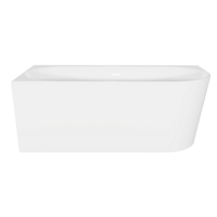 Sealey DH425 Baridi Left-Hand Corner Slim Rim Bath with Overflow System 170cm  Gloss White