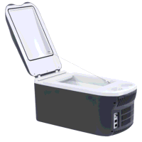 Sealey DL167 Dellonda 16L Portable Cool Box 12V/230V