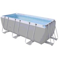 Sealey DL21 Dellonda 13ft Deluxe Steel Swimming Pool with Filter Pump