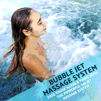 Sealey DL91 Dellonda 4-6 Person Inflatable Hot Tub Spa with Smart Pump - Rattan Effect