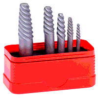 Dormer M901A 5 Piece Screw Extractor Set M5-M20